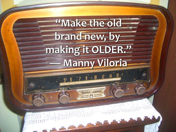 Make Something Old To Make It New