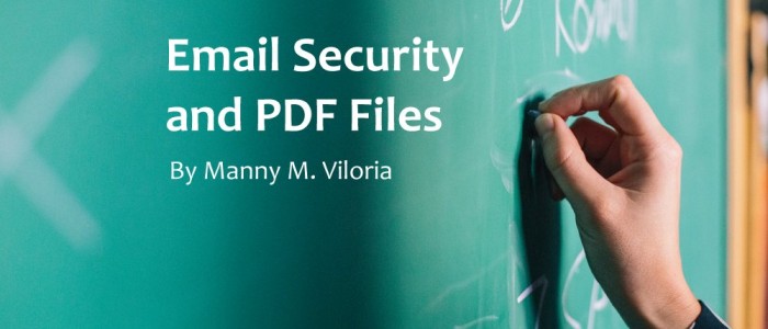 Email Security and PDF Files